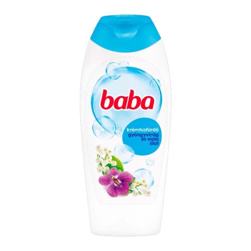 Baba tusfürdő gyöngyvirág&viola - 400ml
