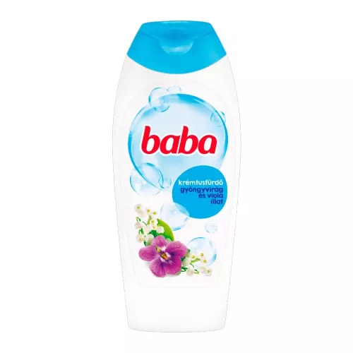 Baba tusfürdő gyöngyvirág és viola - 400 ml
