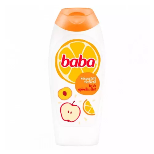 Baba tusfürdő tej és gyümölcs illat - 400 ml
