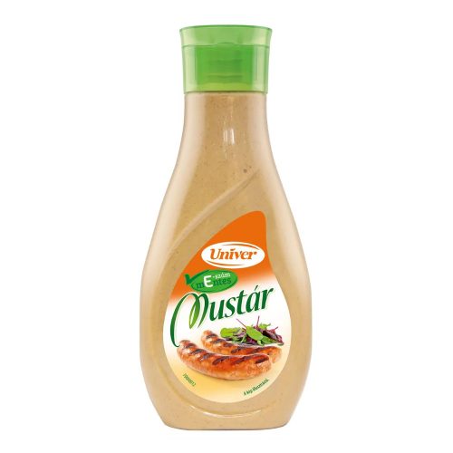 Univer mustár flakonos - 440g
