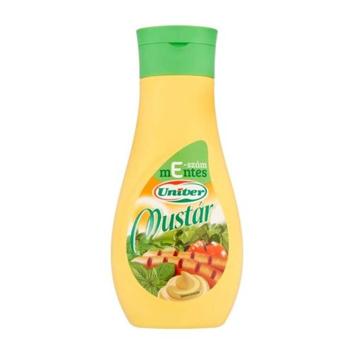 Univer mustár flakonos - 440g