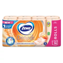   Zewa Deluxe Cashmere Peach (barack) 3 rétegű toalettpapír 16 tekercs