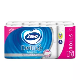   Zewa Deluxe Delicate Care (fehér) 3 rétegű toalettpapír 16 tekercs
