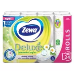Zewa Deluxe Camomile Comfort (kamilla) 3 rétegű toalettpapír 24 tekercs