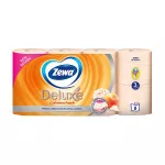 Zewa Deluxe Chasmere Peach (barack) 3 rétegű toalettpapír 8 tekercs