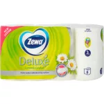 Zewa Deluxe Camomile Comfort (kamilla) 3 rétegű toalettpapír 8 tekercs