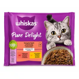 Whiskas alutasakos húsos menü Casserole 4*85g  - 340g