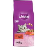 Whiskas száraz marha - 14000g