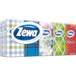 Zewa Deluxe Design (színes) 3 rétegű papírzsebkendő - 10x10 db