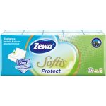 Zewa Softis Protect 4 rétegű papírzsebkendő - 10x9 db