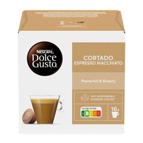 NESCAFÉ Dolce Gusto Cortado Espresso Macchiato tejes kávékapszula 16db-100,8g