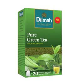   Dilmah Pure Green Tea natúr zöldtea aromazáró dobozban 20x1,5g - 30g