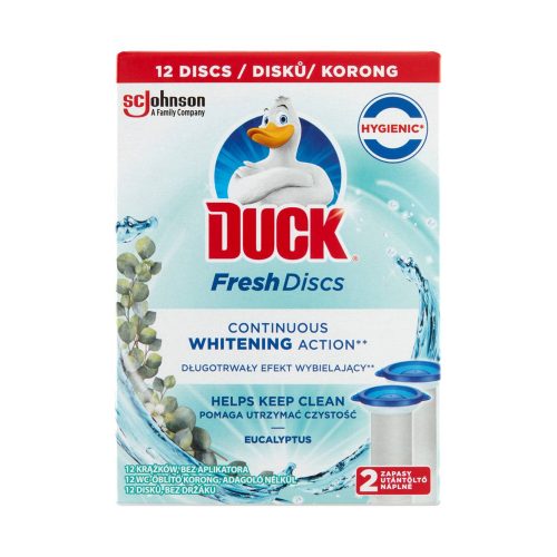 Duck WC-öblítő utántöltő eukaliptusz - 2*36ml