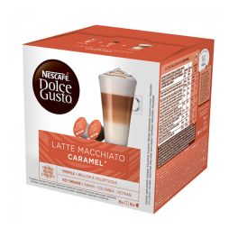   NESCAFÉ Dolce Gusto Latte Macchiato Caramel tej-és kávékapszula 16db-145,6g