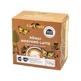   Cafe Frei Római Mogyoró Latte mogyoró ízű kávékapszula 9x14g - 126g