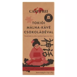   Cafe Frei tokiói kapszulás málna kávé csokoládéval 9x5g - 45g