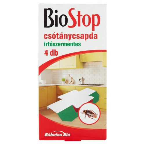 Biostop csótánycsapda 4 db - 100 g