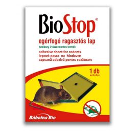 Biostop egérfogó ragasz.lap - 117g
