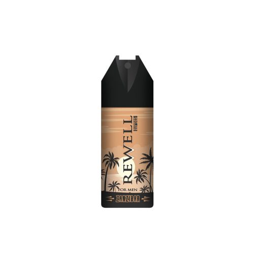 Rewell Zanzibar deo spray férfiaknak - 150 ml