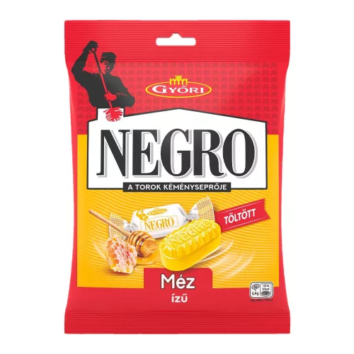  Győri Negro mézes töltött keménycukorka - 159g