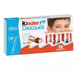 Kinder tejcsokoládé szelet T16 - 200 g