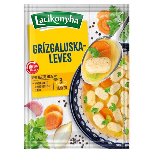 Lacikonyha Grízgaluskaleves 3 tányéros - 40g
