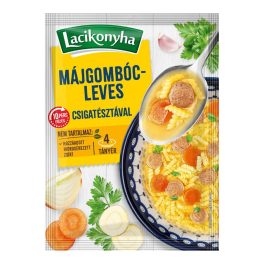   Lacikonyha Májgombócleves csigatésztával 4 tányéros - 64g