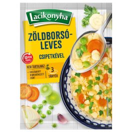 Lacikonyha Zöldborsóleves csipetkével 4 tányéros - 77g