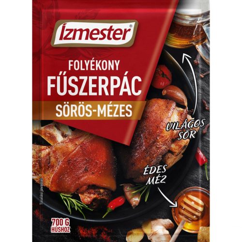 Lacikonyha Ízmester folyékony fűszerpác sörös-mézes - 80 g