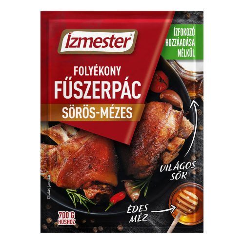 Lacikonyha Ízmester folyékony fűszerpác sörös-mézes - 80ml