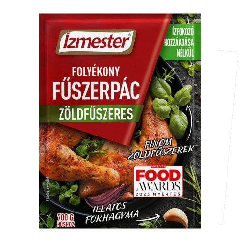 Lacikonyha Ízmester folyékony fűszerpác zöldfűszeres - 80 ml