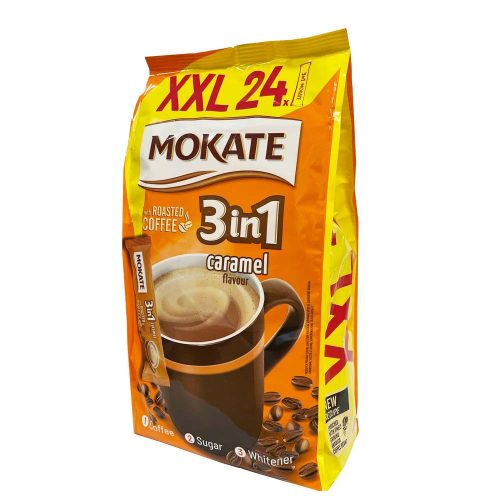 Mokate 3in1 XXL caramel 20+4 - 408 g