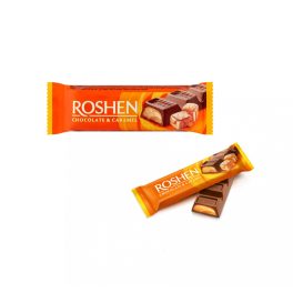 Roshen szelet tejcsokoládé karamellás - 30 g