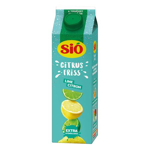 Sió citrusfriss lime-citrom 12% - 1000 ml