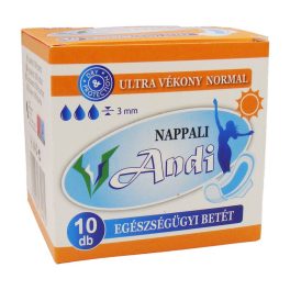 ANDI egészségügyi betét szárnyas nappali - 10 db