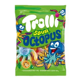 Gumicukor Trolli cukros octopus (8x12) - 100g 