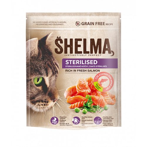 Shelma száraz steril lazac - 750g