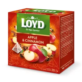 Tea Loyd piramis alma-fahéj 45g