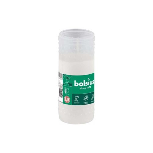 Mécses betét műanyag nyitott 125 mm - 1db (Bolsius 1,5)