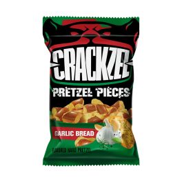Crackzel fokhagyma ízű perecdarabok - 65g
