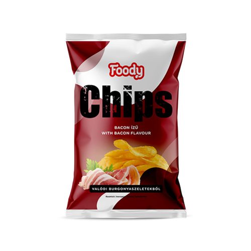 Foody chips bacon ízű - 40g