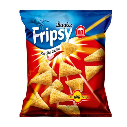 Fripsy chili ízű snack (Red hot chillies) - 50g