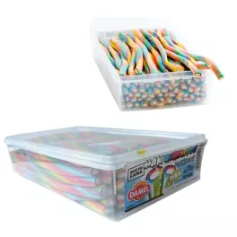   Damel Maxi savanyú, színes, töltött gumicukor ceruza - 1300g