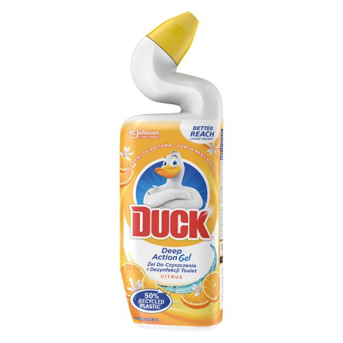 Duck WC tisztító fertőtlenítő folyadék Deep Action Citrus - 750 ml