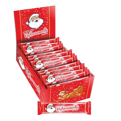 Mikulásos vajkaramella szelet - 30 g