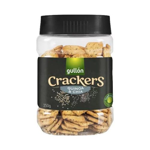Gullon Crackers chia magos & quinoás kréker - 250 g