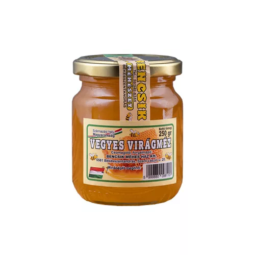 Bencsik vegyesméz 250 g