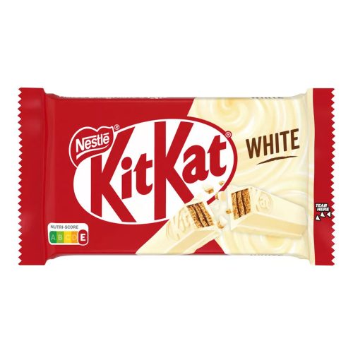 KitKat White ropogós ostya fehér bevonóval - 41,5g