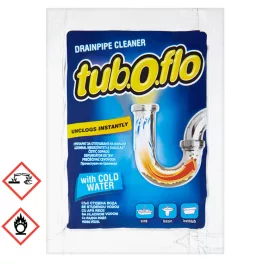   TUB.O.FLO lefolyótisztító granulátum (hideg vizes) - 60gg