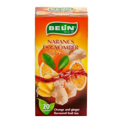 BELIN narancs-gyömbér tea 20x2g